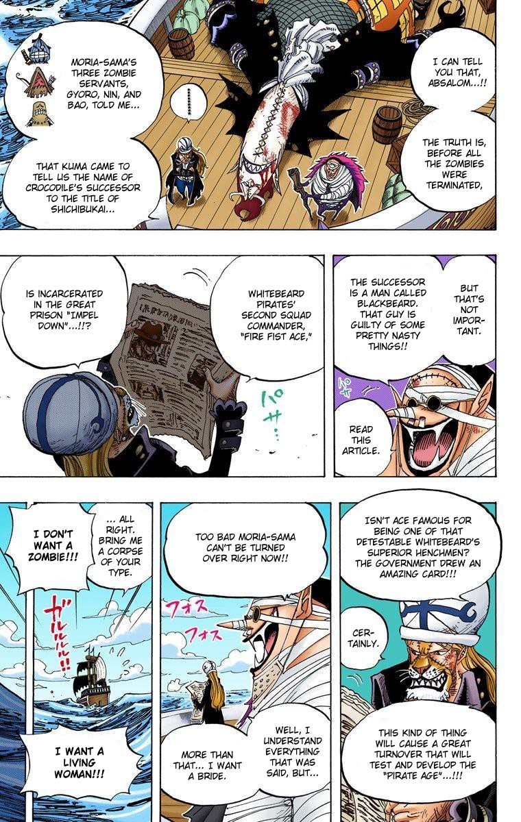 One Piece Digital Colored Chapter 486 image 04